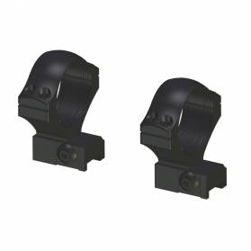 Montáž na Browning A-Bolt/Eurobolt pevná na skrutky, krúžky d:30mm h:17mm