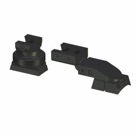 Montáž na Heckler & Koch otočná, šína 70° h:17mm