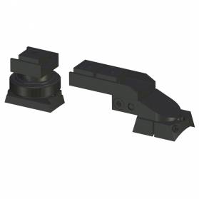 Montáž na Heckler & Koch otočná, šína Schmidt-Bender h:18mm