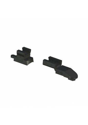 Montáž na Browning A-Bolt III otočná s klipom, šína 70º h:17mm