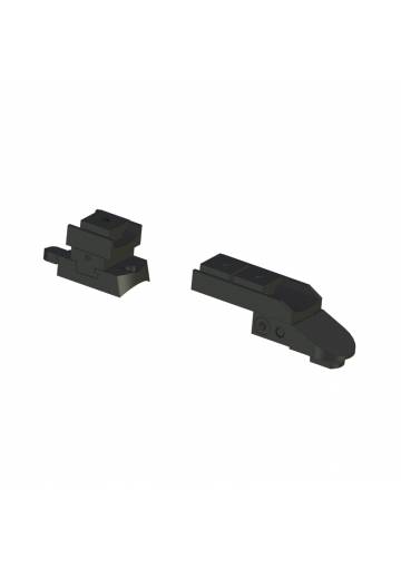 Montáž na Browning A-Bolt III otočná s klipom, šína Schmidt-Bender h:18mm