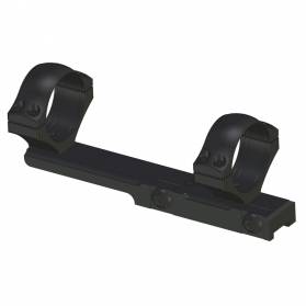 Montáž na Bajkal Iż 18 Mh pevná na skrutky,krúžky d:30mm h:16,5mm