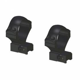 Montáž na CZ 455 pevná na skrutky,krúžky d:30mm h:13mm