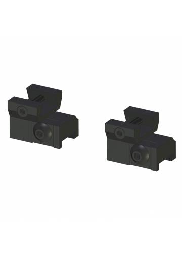 Montáž na CZ 455 pevná na skrutky,šína 70° h:10mm