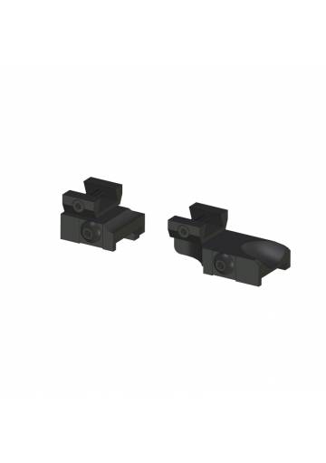 Montáž na CZ 550/ CZ 555/ CZ 557/ ZKK 600 pevná 2D na skrutky,šína 70° h:15mm