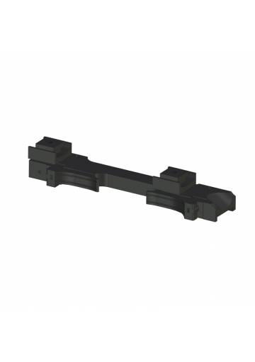 Montáž na CZ 550/ CZ 555/ CZ 557/ ZKK 600 rýchloupínacia,šína Schmidt-Bender h:12mm