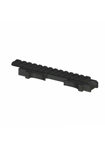 Montáž na CZ 550/ CZ 555/ CZ 557/ ZKK 600 rýchloupínacia šína Picatinny L:193mm