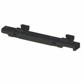 Montáž na Keppeler pevná na skrutky,šína 70° h:10mm