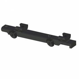 Montáž na Keppeler pevná na motýliky šína 70° h:12mm