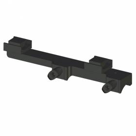 Montáž na Merkel KR-1 pevná na motýliky,šína Schmidt-Bender h:10mm