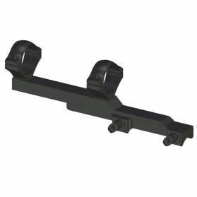 Montáž na Merkel KR-1 pevná na motýliky šína Yukon Photon L:194mm