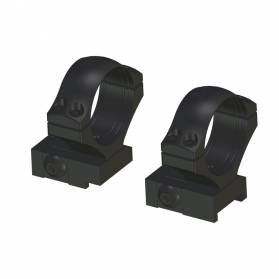 Montáž na Tikka T3 pevná 2D na skrutky,krúžky d:30mm h:20mm