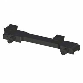 Montáž na Tikka T3 pevná 1D na motýliky, šína Zeiss VM 45° h:10mm