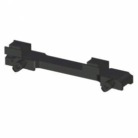 Montáž na Tikka T3 pevná 1D na motýliky, šína Schmidt-Bender h:11mm