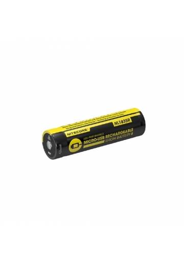 Akumulátor NITECORE typ 18650 Li-ion 3500 mAh s Micro USB