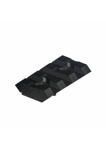 Montáž monoblok - adaptér na šínu weaver / picatinny L:35