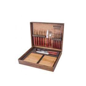 Churrasco BBQ set Tramontina na gril-15ks drevo Inox