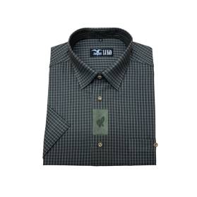 Pánska košeľa LUKO károvaná DUB, kr. rukáv