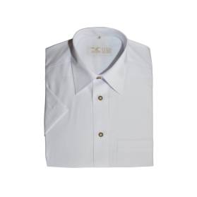 Pánska košeľa LUKO biela, kr. rukáv
