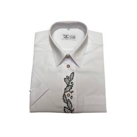 Pánska košeľa LUKO biela DUB, kr. rukáv