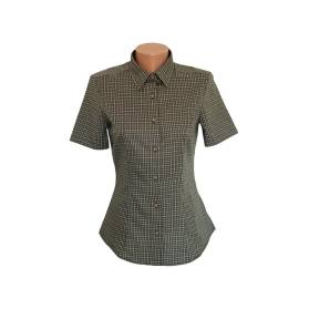 Dámska košeľa LUKO károvaná, kr. rukáv
