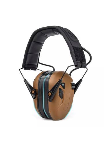 Elektronické chrániče sluchu EARMOR M300T, hnedá