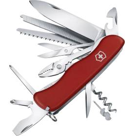 Victorinox nôž WorkChamp s poistkou, červený