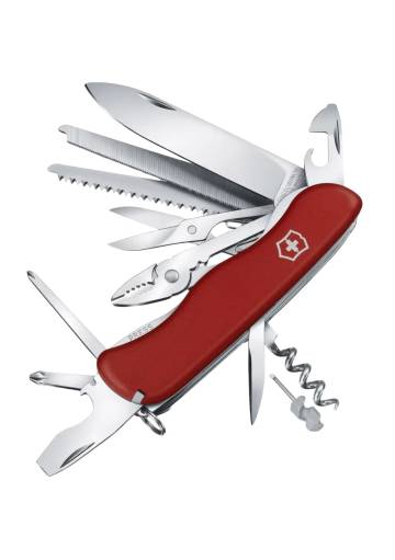 Victorinox nôž WorkChamp s poistkou, červený