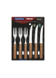 Tramontina Dynamic príbor set -12ks,drevo+oceľ
