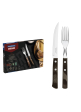 Tramontina Churrasco príbor set -12ks steakovy,drevo+Inox