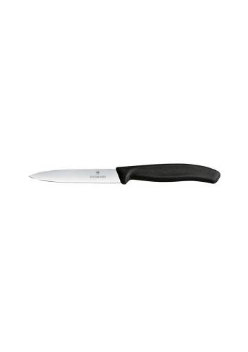 Nôž Victorinox na krájanie SwissClassic 10cm ostrie, čierny