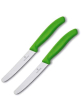 Victorinox nôž na paradajky 2ks 11 cm 6.7836.L114B zelený