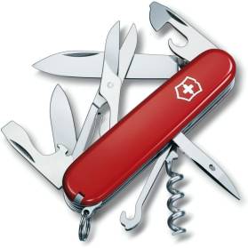Nôž Victorinox vreckový Climber, červený, 91mm, 14 funkcií