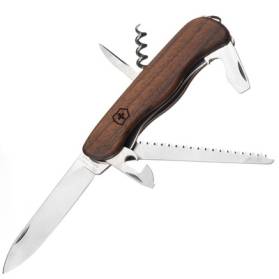 Nôž Victorinox vreckový Forester drevená rúčka 111mm, 10 funkcií