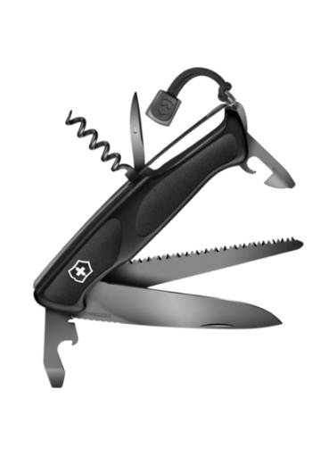 Nôž Victorinox vreckový Ranger Grip 55 Onyx Black