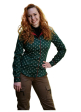 LUKO dámska košeľa zelená JELEŇ, dl. rukáv 232113-4-ZJ