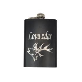 Čierna ploskačka Jeleň Lovu Zdar 295ml