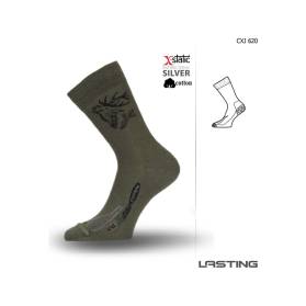 Lasting - termo bavlnené ponožky