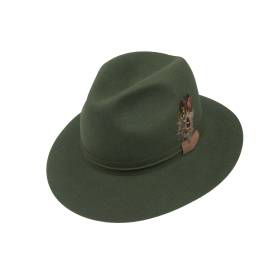 Poľovnícky klobúk TONAK 103384 králičia srsť zelený