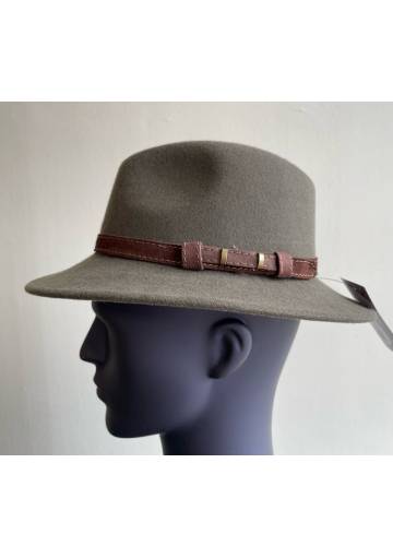 Klobúk wolle - khaki