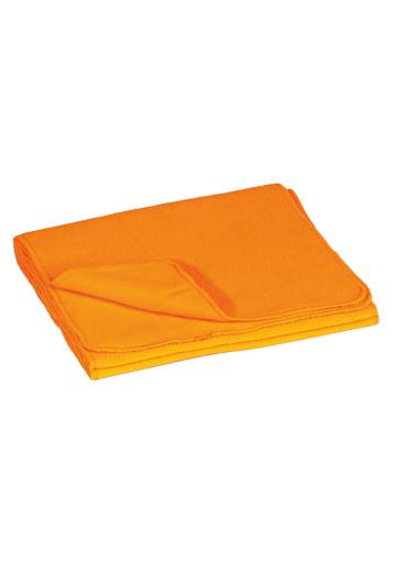Flísový šál Akah 180x25cm signal oranžový