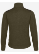 Sveter Seeland Buckthorn zips Shaded olive melange