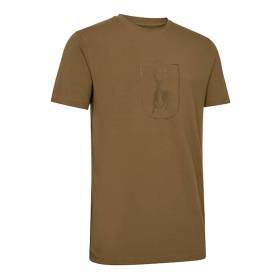 Pánske tričko Deerhunter Bamboo T-shirt Butternut
