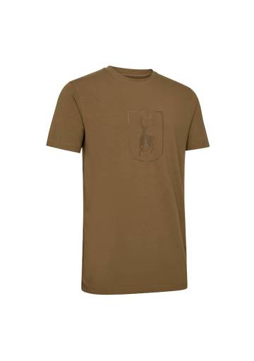 Pánske tričko Deerhunter Bamboo T-shirt Butternut