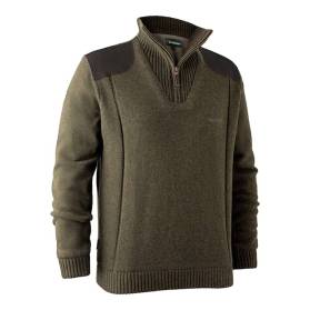 Pánsky sveter Deerhunter Carlisle Knit with stormliner Cypress