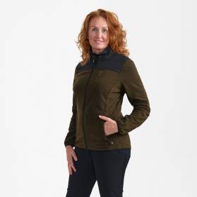 Dámska flísová mikina Deerhunter Chestnut Brown