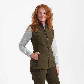 Dámska flísová vesta Deerhunter Eagle, Tarmac Green