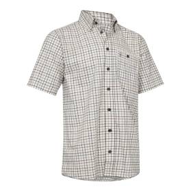 Pánska košela Deerhunter Gavin Shirt S/S Beige Check