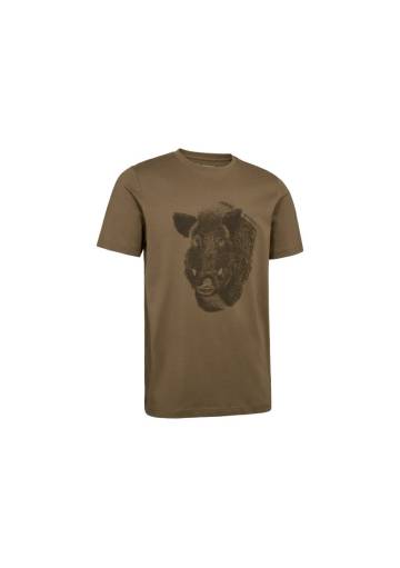 Pánske tričko Deerhunter Jaxon T-shirt Driftwood