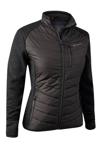 Dámska bunda Deerhunter Lady Caroline Padded Jacket Brown Leaf